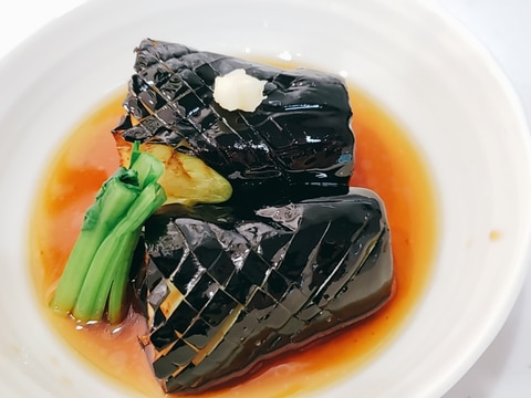 お手軽ナスの揚げ出し